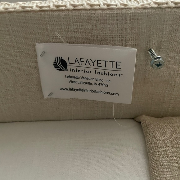 Custom Window treatment. - Picture 3 of 4